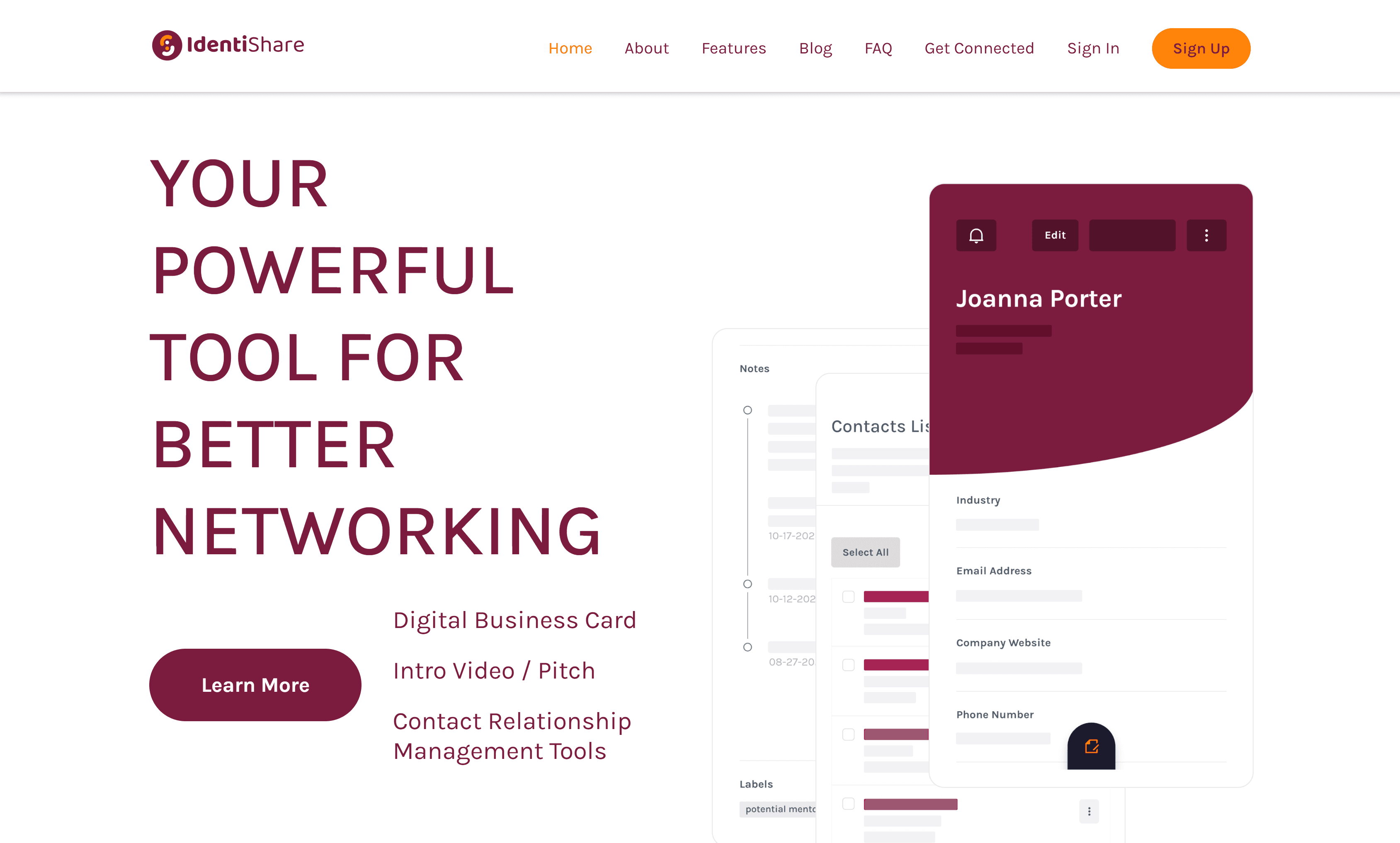 Building a system that captures, tracks, and nurtures professional connections beyond the initial introduction.